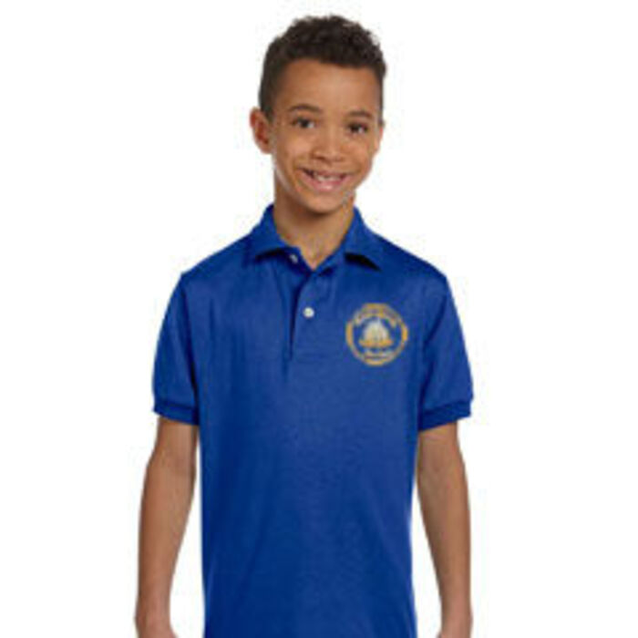 Youth Polo with Embroidery S-XL Thumbnail