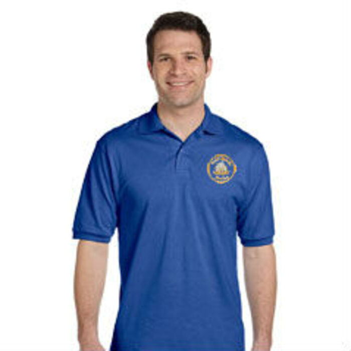 Adult Polo with embroidered logo S-2XL Thumbnail