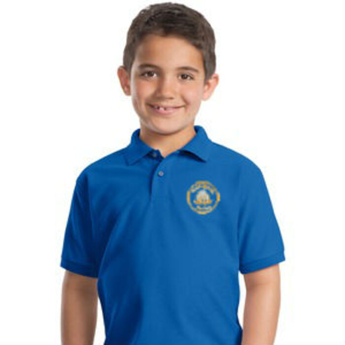 Youth Polo with embroidered logo XS Thumbnail